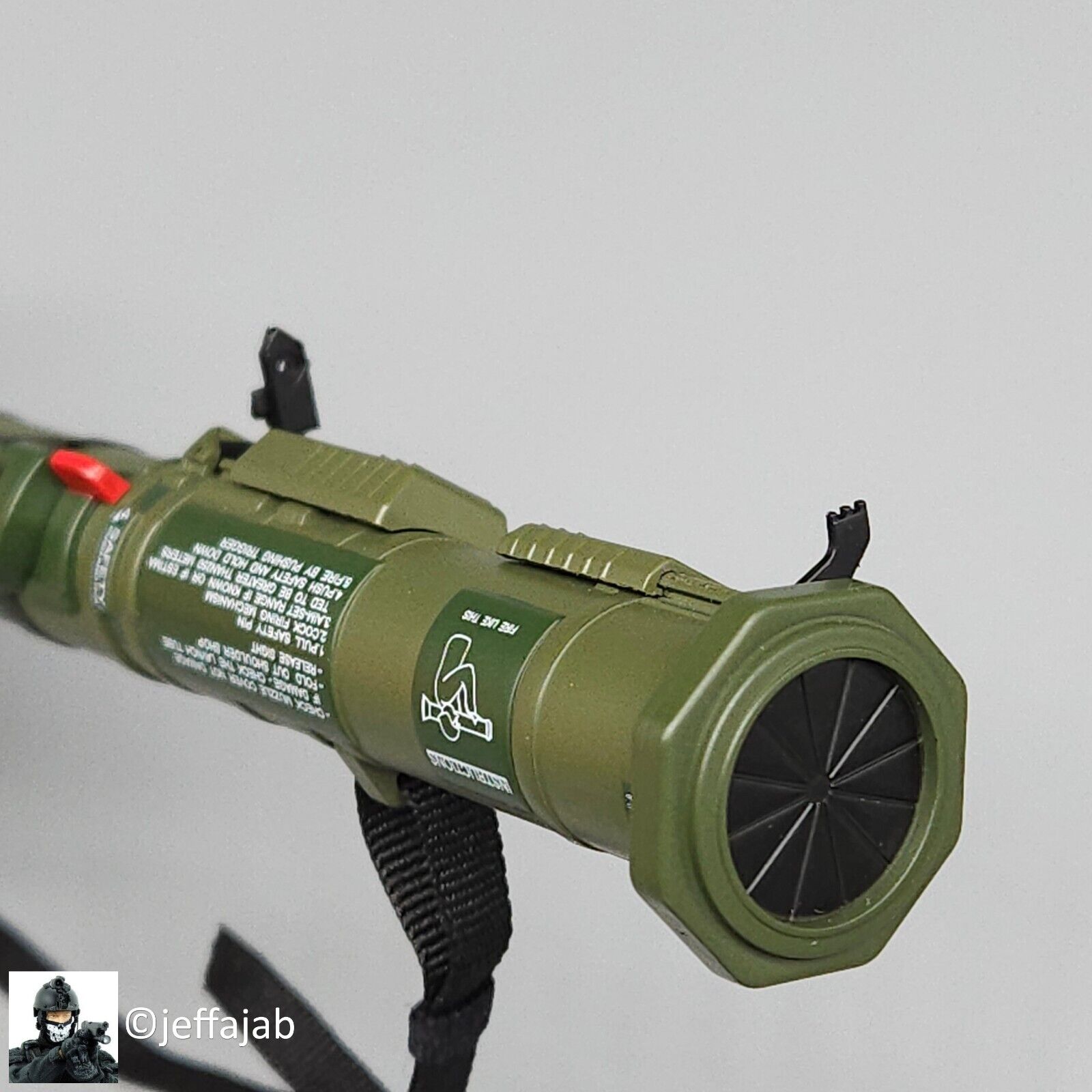 1:6 scale DamToys 75th Ranger Regiment Airborne M136 AT4 Anti-Tank Weapon