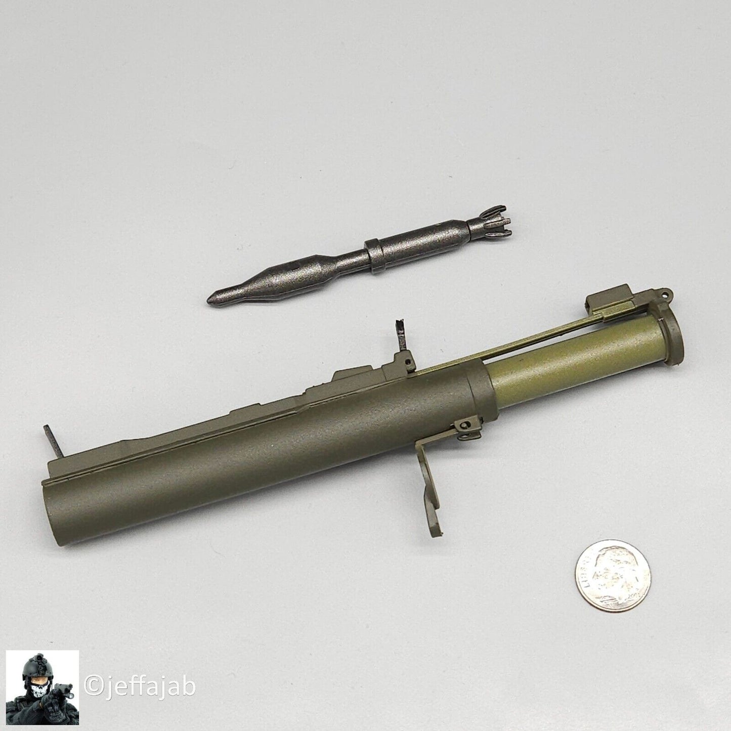 1:6 scale Vietnam US M72 LAW Rocket Launcher for 12" Figures
