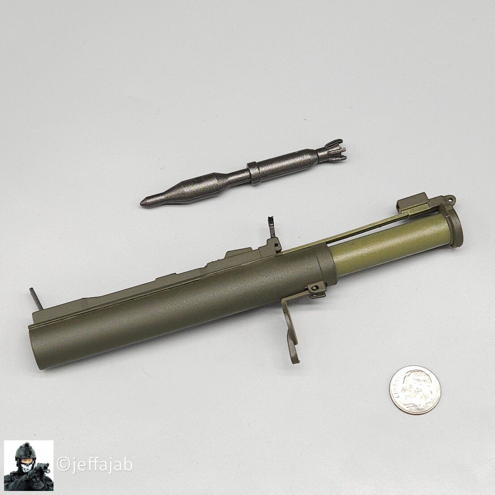 1:6 scale Vietnam US M72 LAW Rocket Launcher for 12" Figures