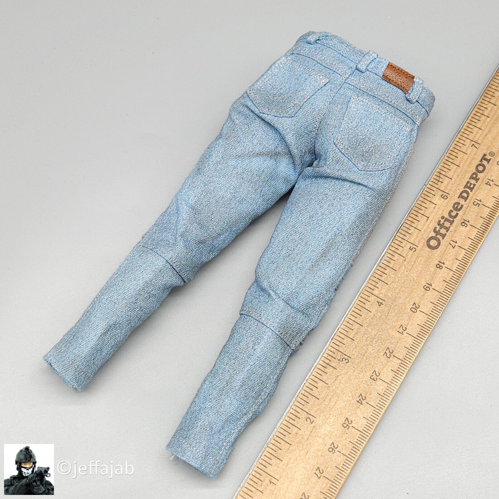 1:6 Soldier Story The Division 2 Agent Caleb Mens Jeans Pants (Weathered)