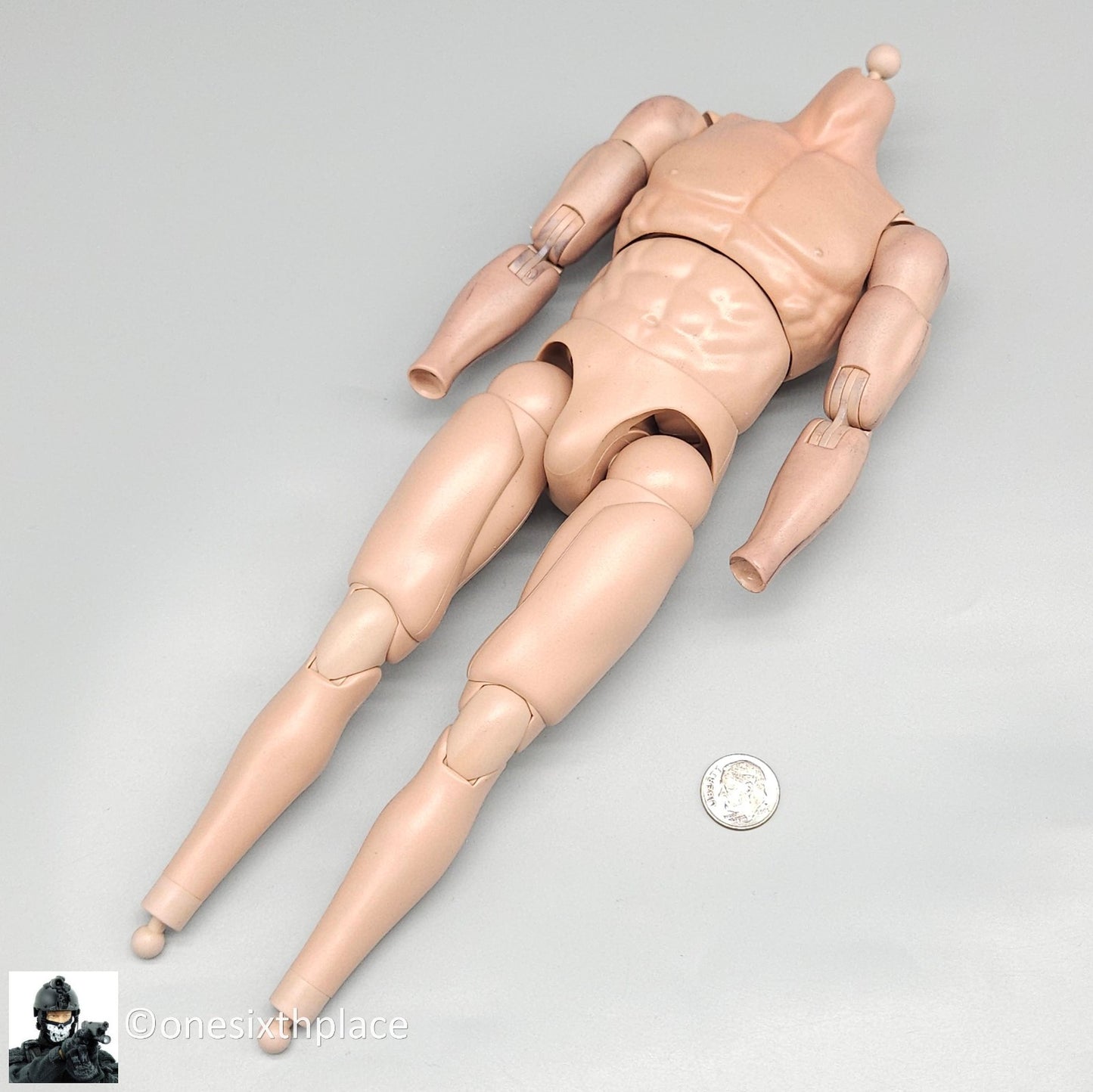 1:6 scale Soldier Story 6.0 Male Type C Muscle Body #2 READ NOTES 12" Figure