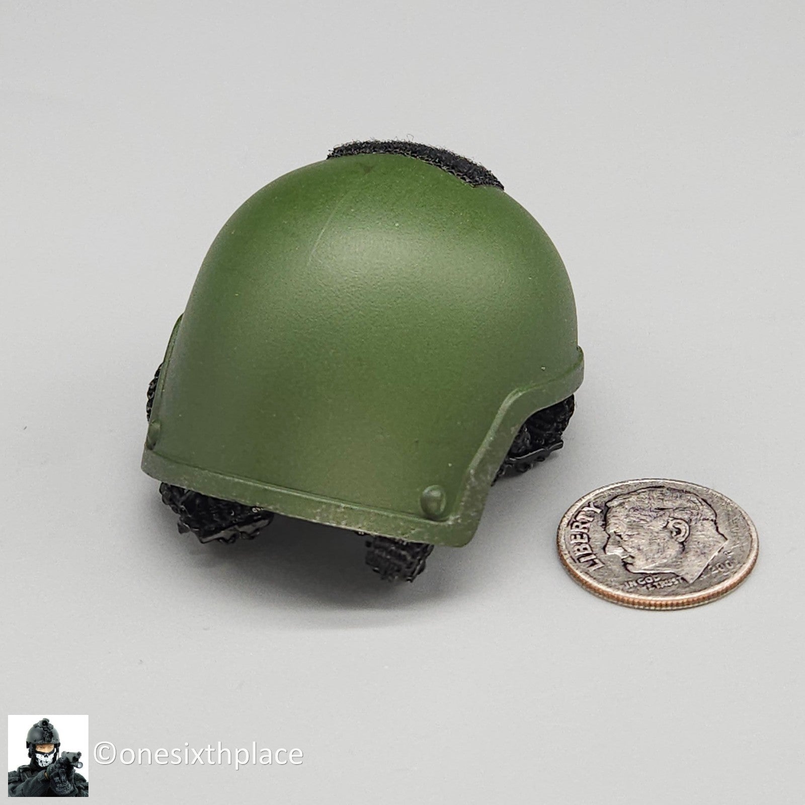 1:6 scale BBI 26th MEU Chopper Green MICH Helmet for 12" Figures