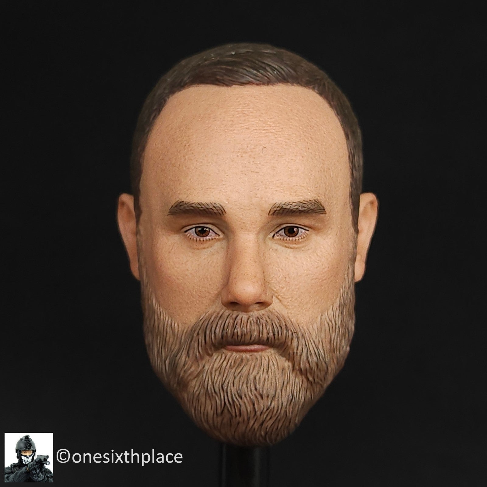 1:6 Easy & Simple HRT Minuteman ShotShow 2025 Male Head Sculpt for 12" Figures