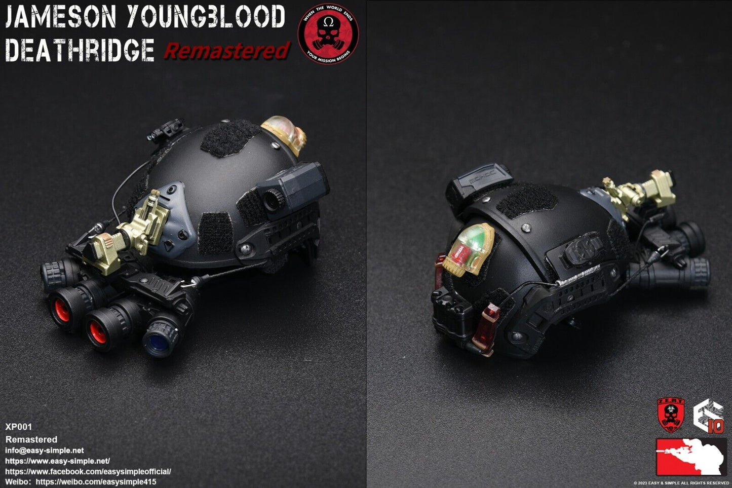 1:6 scale Easy & Simple ZERT Deathridge Remastered Black Urban Boots 12" Figures