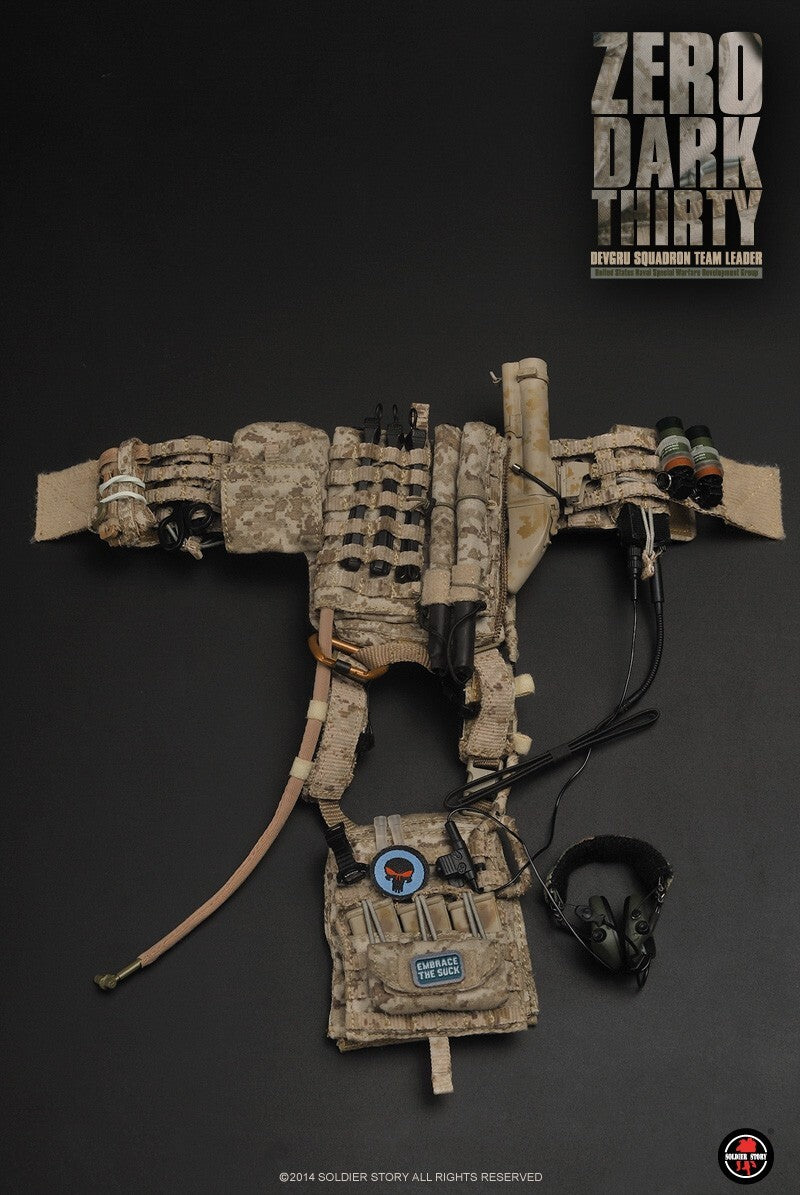 1:6 Soldier Story AOR1 Camo Grenade Pouch for 12" Figures