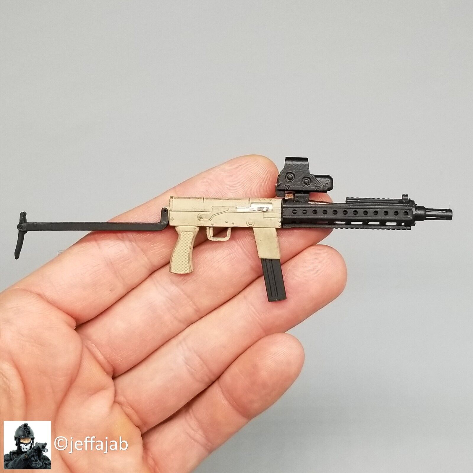 1:6 Flagset Female School Girl Han MeiMei Type 79 Submachine Gun for 12" Figures