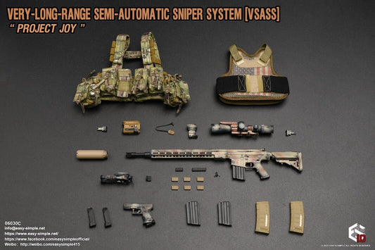 1:6 Easy & Simple Very Long Range Semi Automatic Sniper System VSASS ARID 06030C