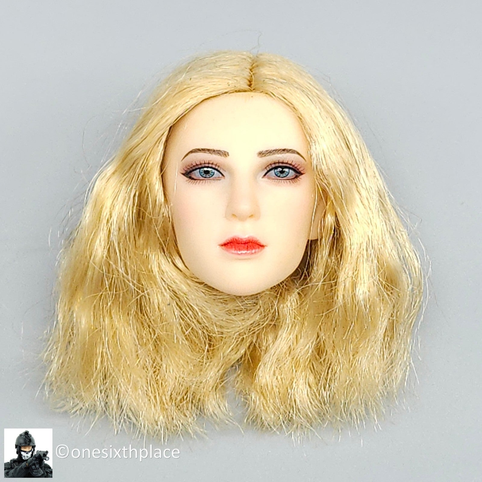 1:6 TBLeague PL2022-202B Hell’s Messenger Silver Female Head Sculpt 12" Figures