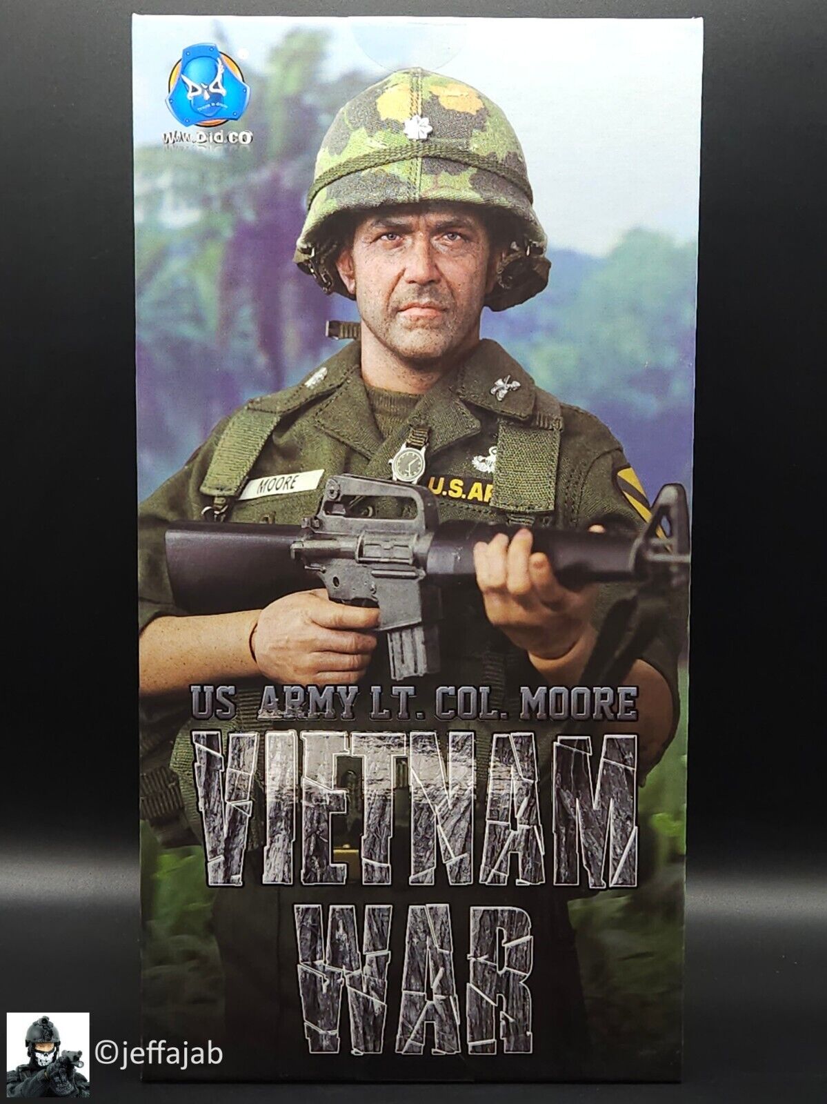 1:6 scale DiD Vietnam War U.S.  Army Lt. Col. Moore 12" Action Figure V80174