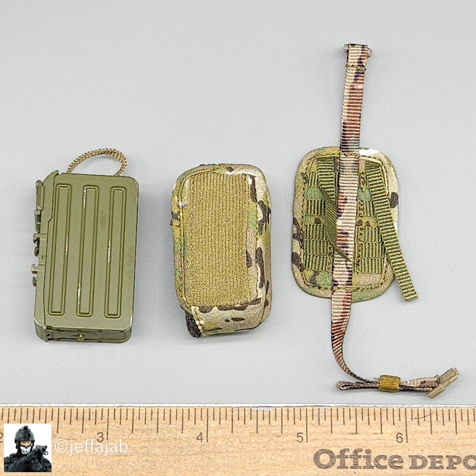 1:6 Easy & Simple Russian Special Operations Forces SSO PKM Ammo Box w/ Pouch