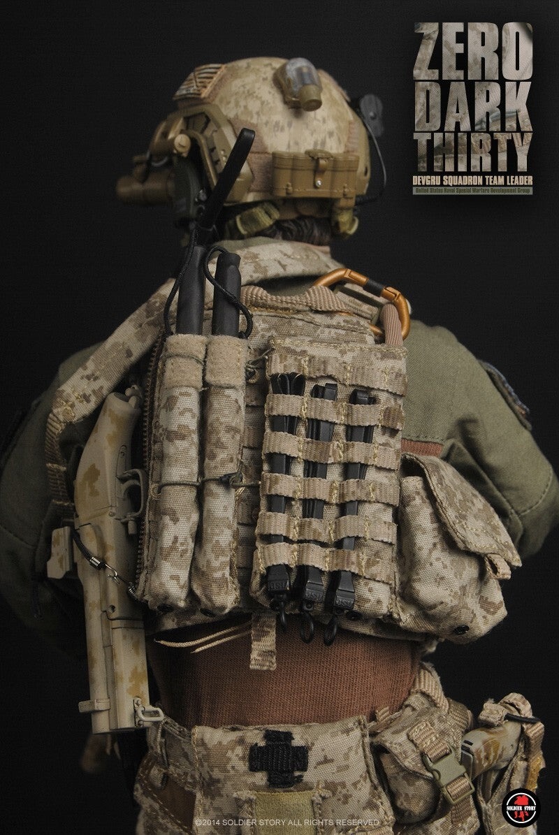 1:6 Soldier Story AOR1 Camo Medium 100RD 7.62 Pouch for 12" Figures