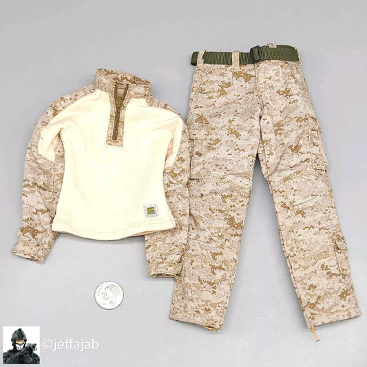 1:6 Easy Simple USMC 26th MEU Desert MARPAT Uniform for 12" Figures