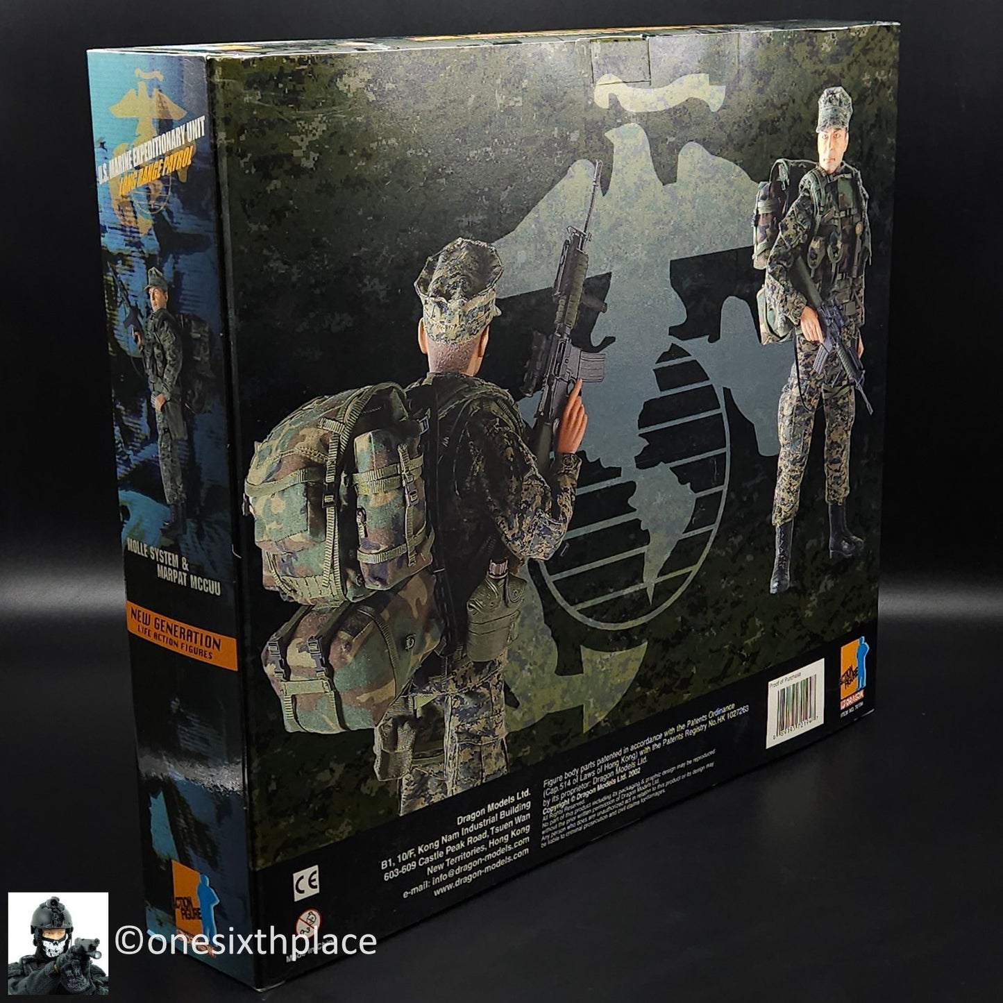 1:6 scale Dragon US Marine Corps MEU Long Range Patrol Desert MARPAT 12" Figure