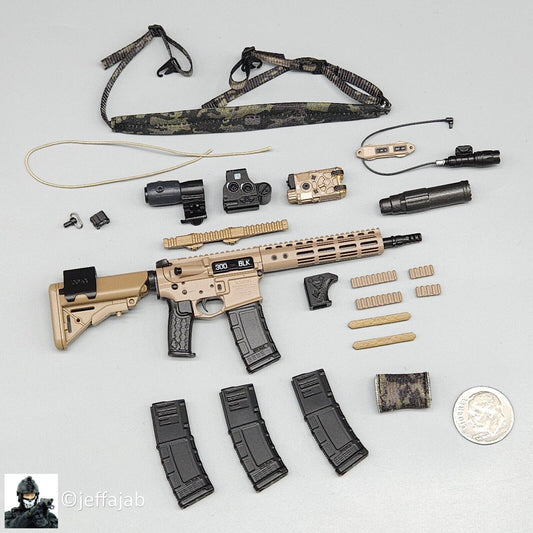1:6 scale Easy & Simple Veteran Tactical Instructor Chapter II N4 .300 Rifle Set