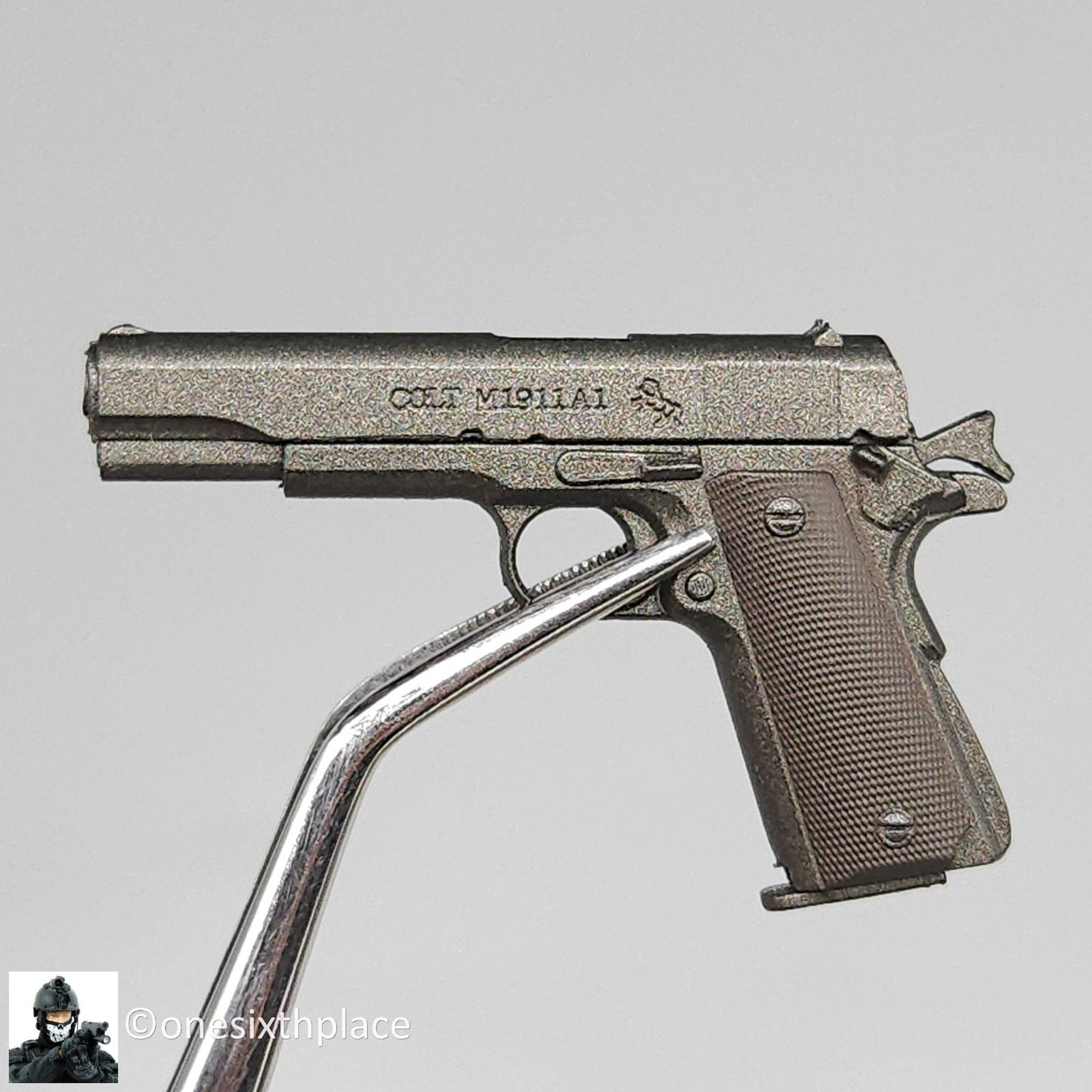 1:6 Facepool WWII USMC Snafu 1911 Pistol w/ Holster for 12" Figures