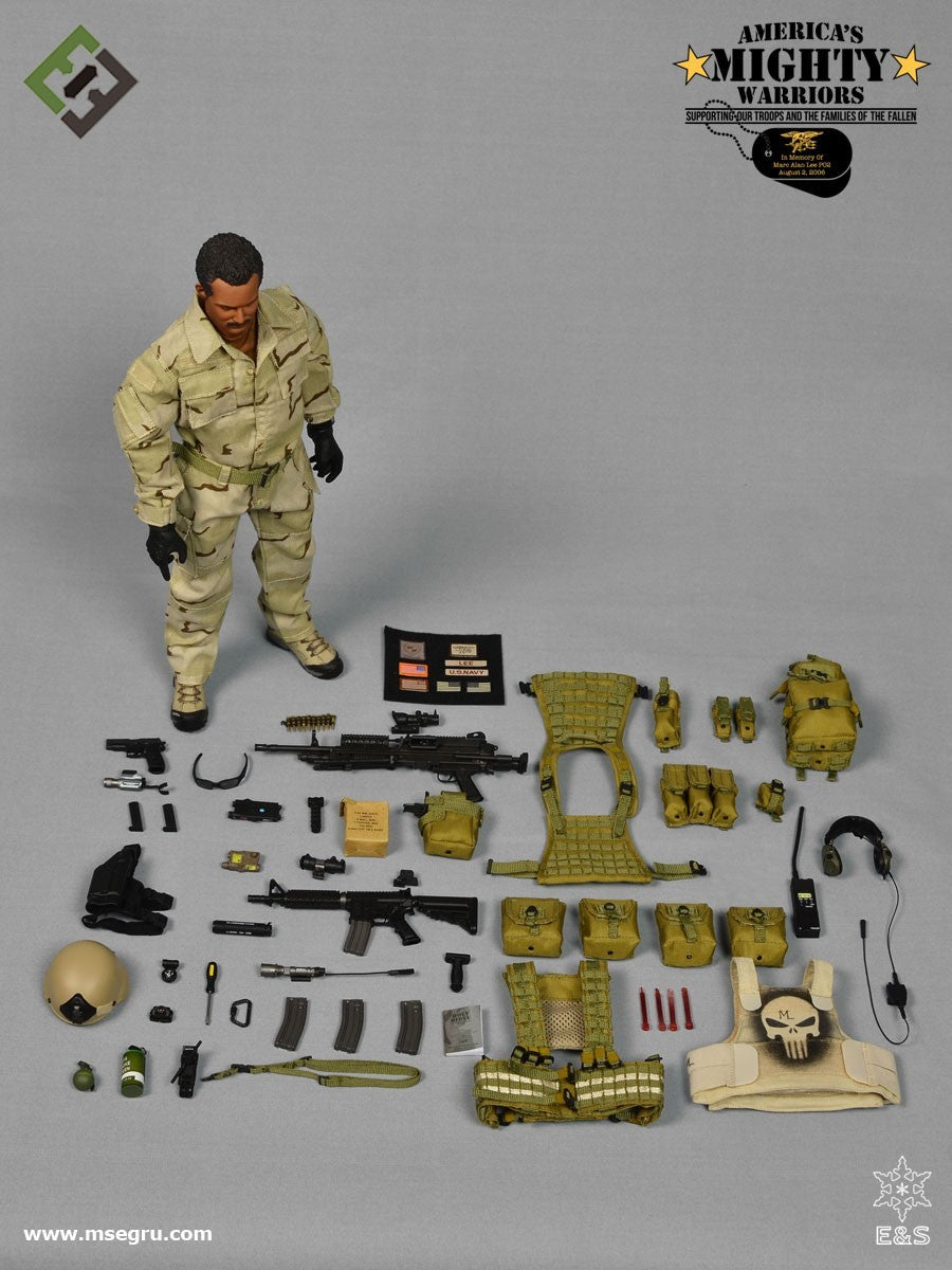 1:6 Easy & Simple Navy SEAL Marc Lee Male Head Sculpt 12" Figures
