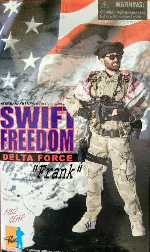 1:6 scale Dragon Delta Force Frank 3 Color Desert Camo Uniform for 12" Figures