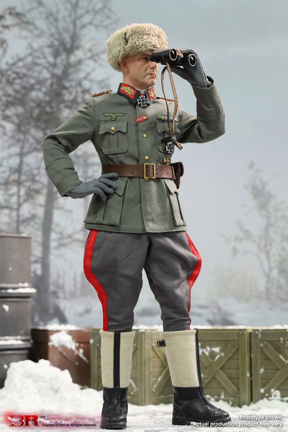 1:6 scale 3R WWII German Generalfeldmarschall 6th Army Friedrich Paulus GM655