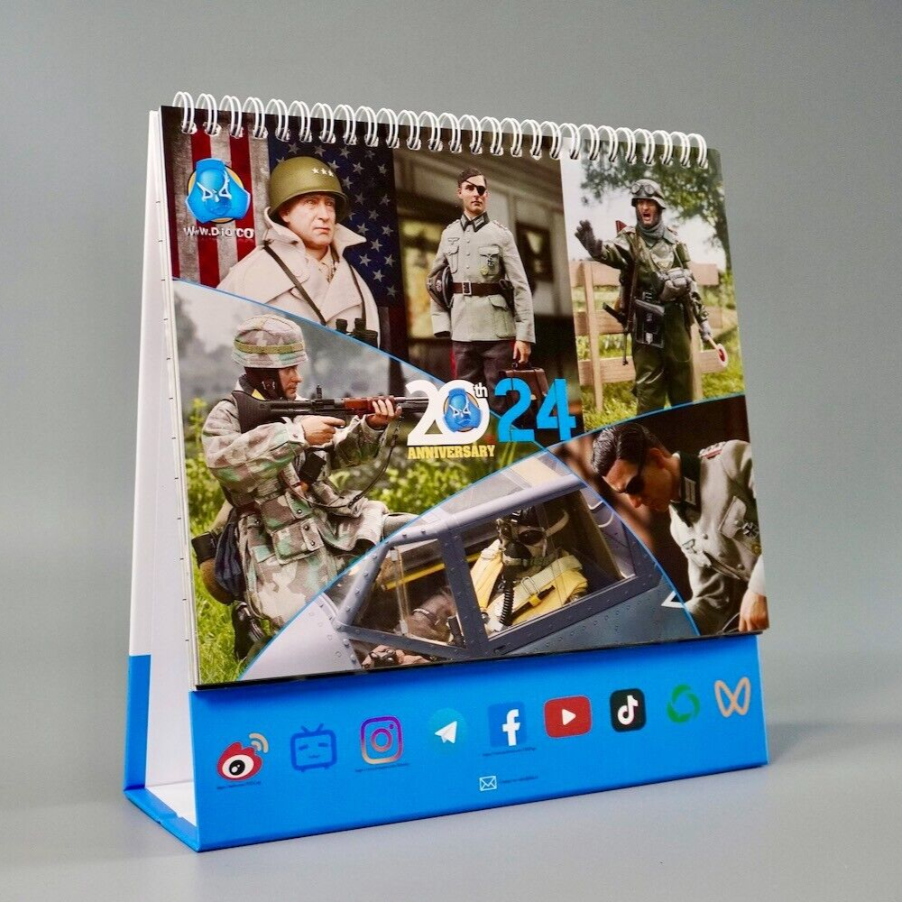 1:6 scale DiD 20th Anniversary Collector's Edition 2024 Desk Calendar
