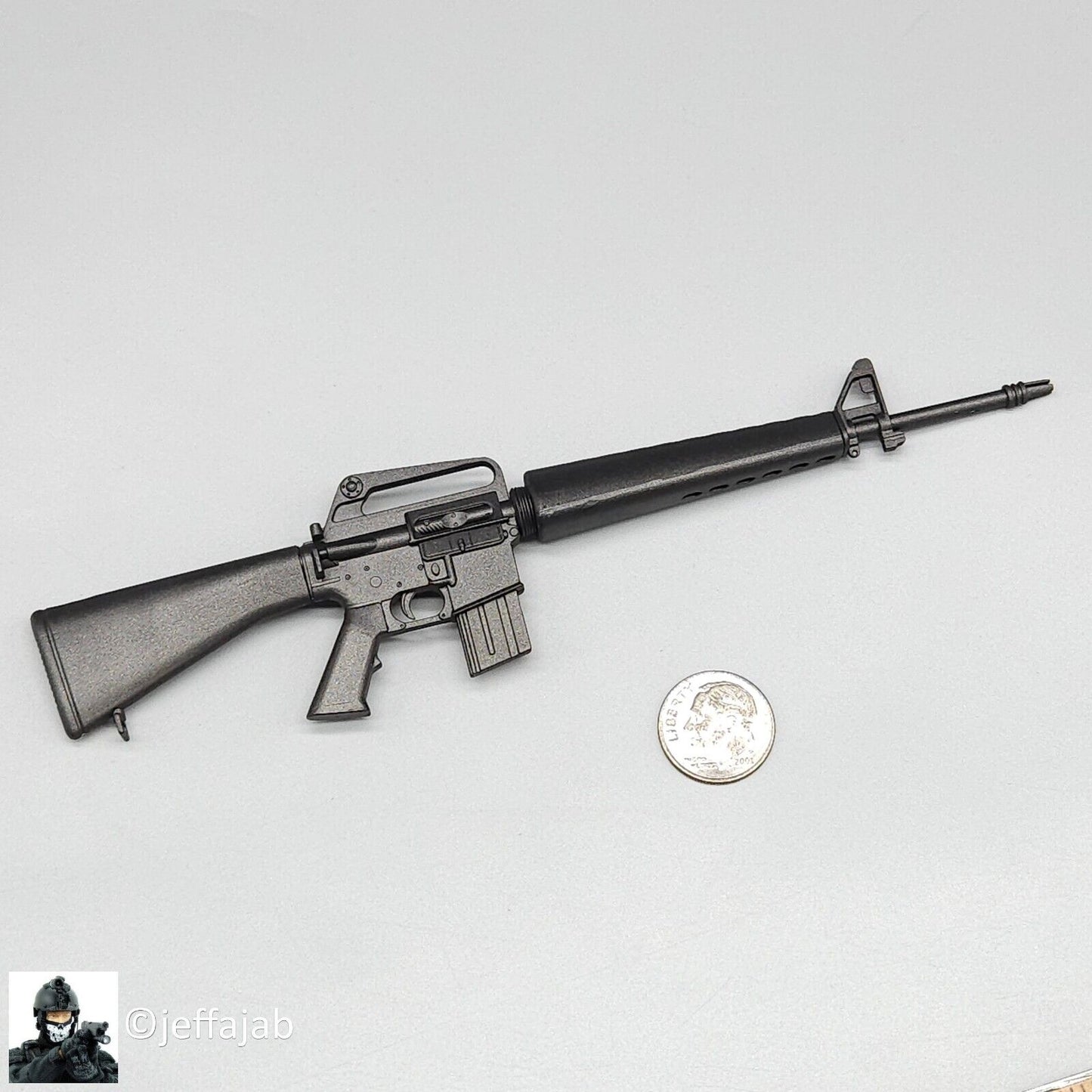 1:6 scale DJ Custom Forrest Gump in Vietnam M16 Rifle for 12" Figures