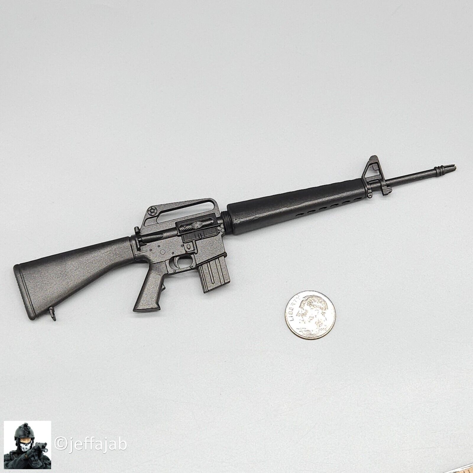 1:6 scale DJ Custom Forrest Gump in Vietnam M16 Rifle for 12" Figures