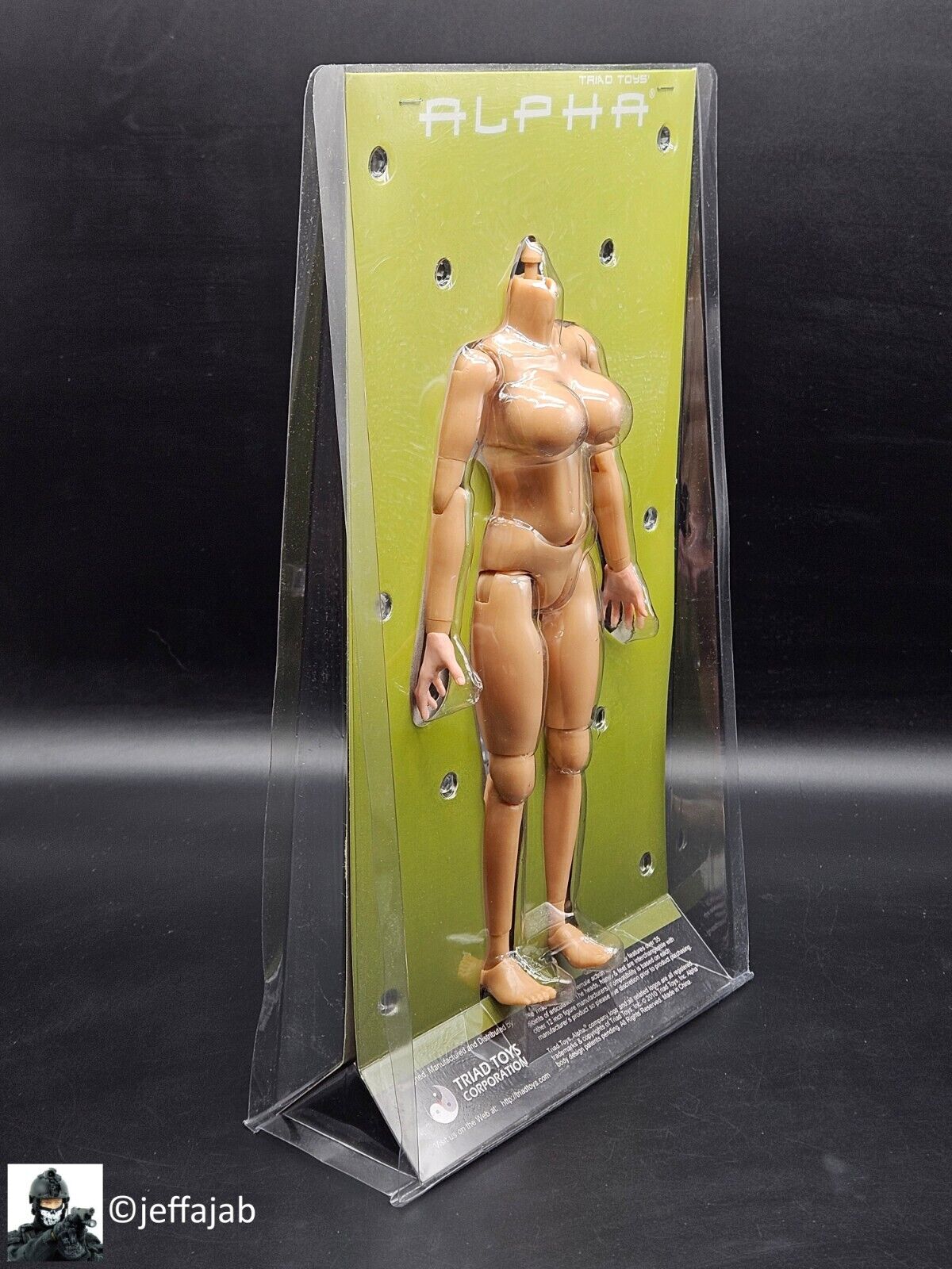 1:6 Triad Toys Caucasian Alpha Headless Large Bust Female Body for 12" Figures