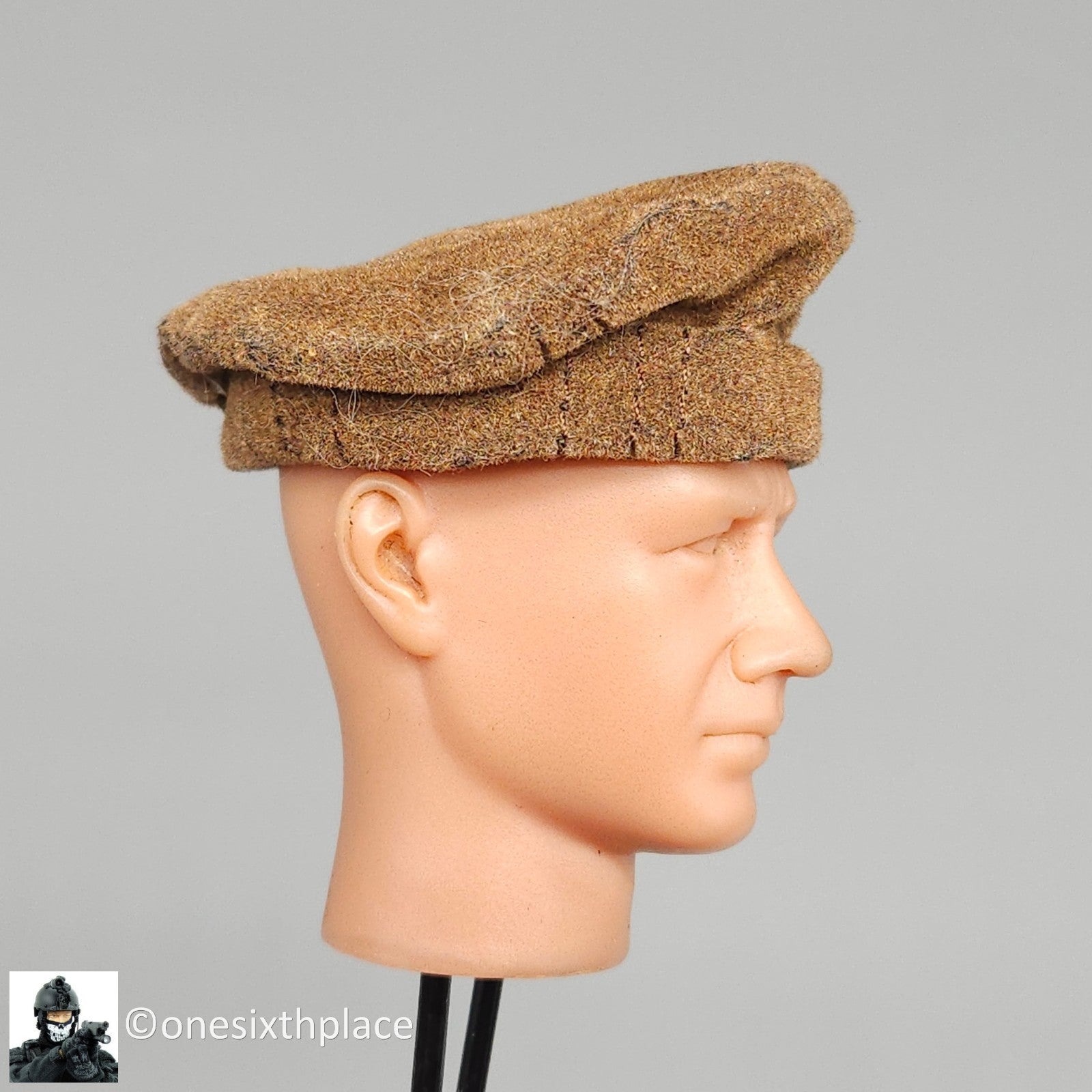 1:6 scale Dragon Delta Force Frank Afghan Pakol Hat for 12" Figures