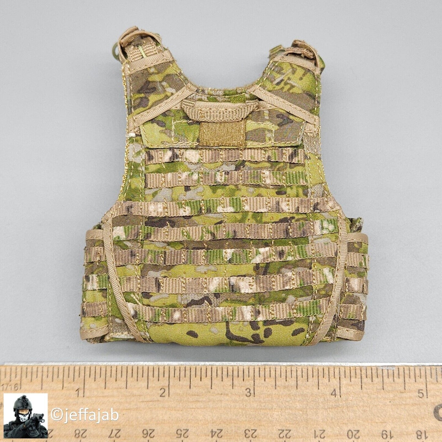 1:6 Soldier Story USAF TACP/JTAC Multicam Camo Plate Carrier for 12" Figures