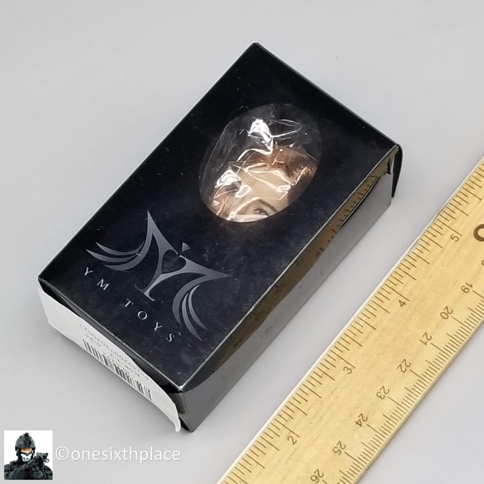 1:6 YM Toys Female Asian Brown Hair Head Sculpt 12" Phicen TBLeague YMT-001C