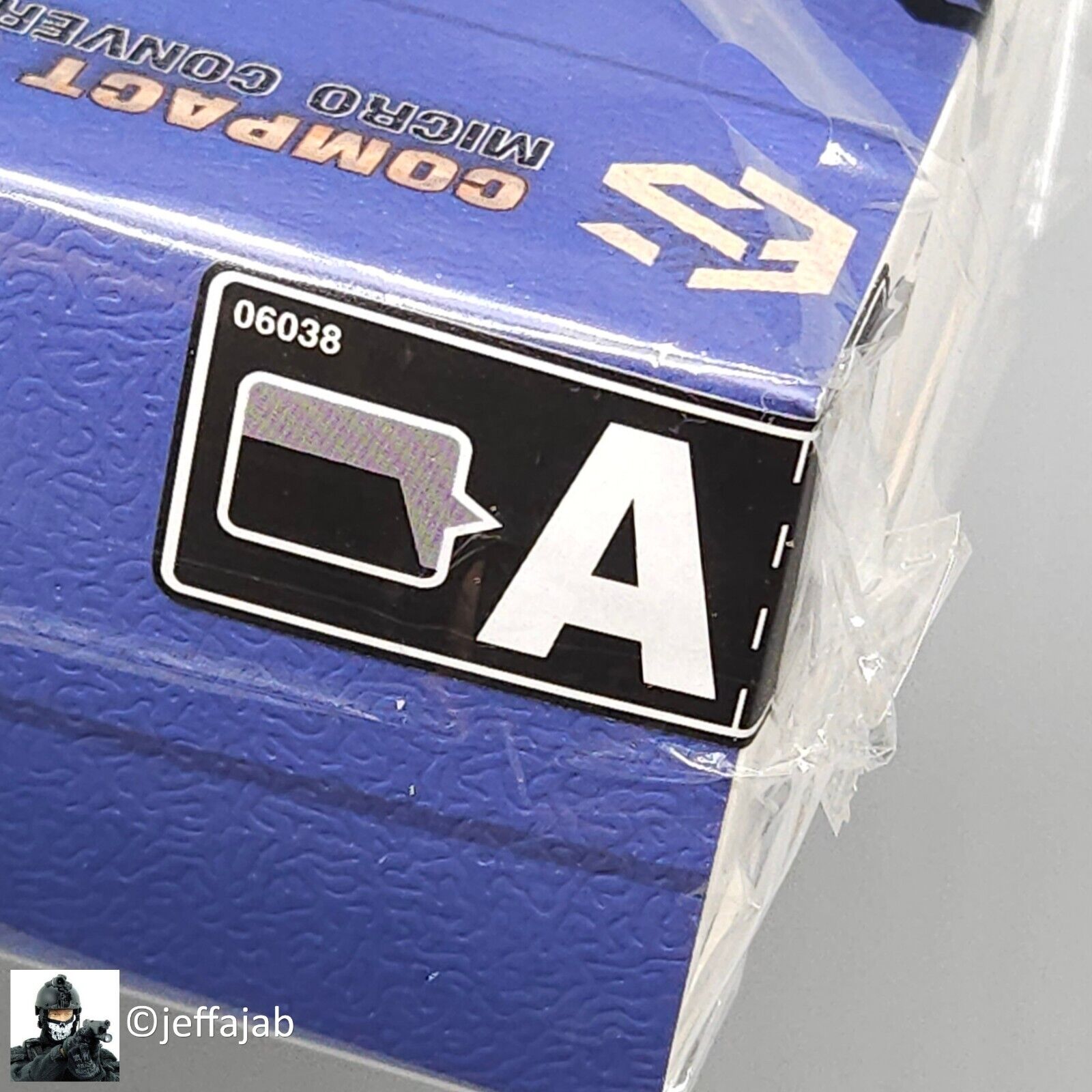 1:6 scale Easy & Simple Compact Weapons #1 - Micro Conversion Set A Black PDW