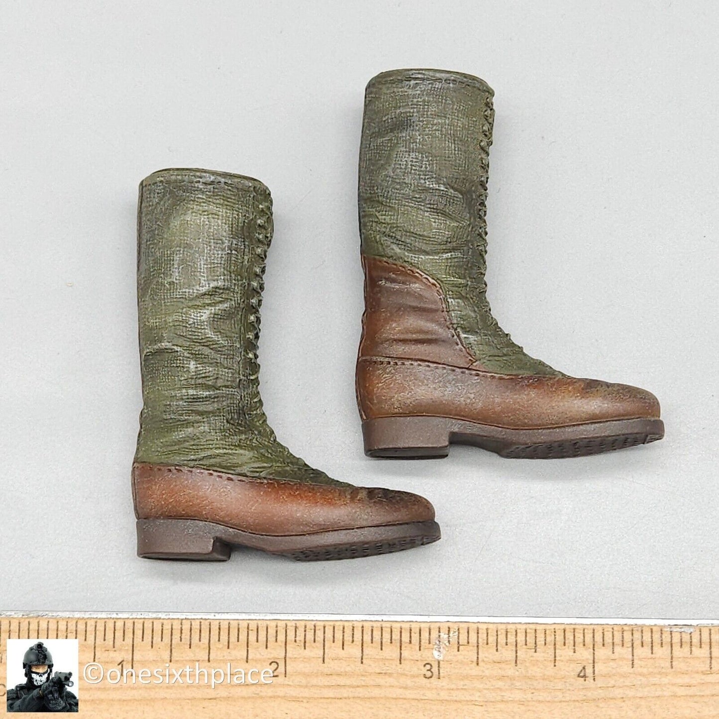 1:6 Dragon WWII German Africa Corps DAK Boots for 12" Figures