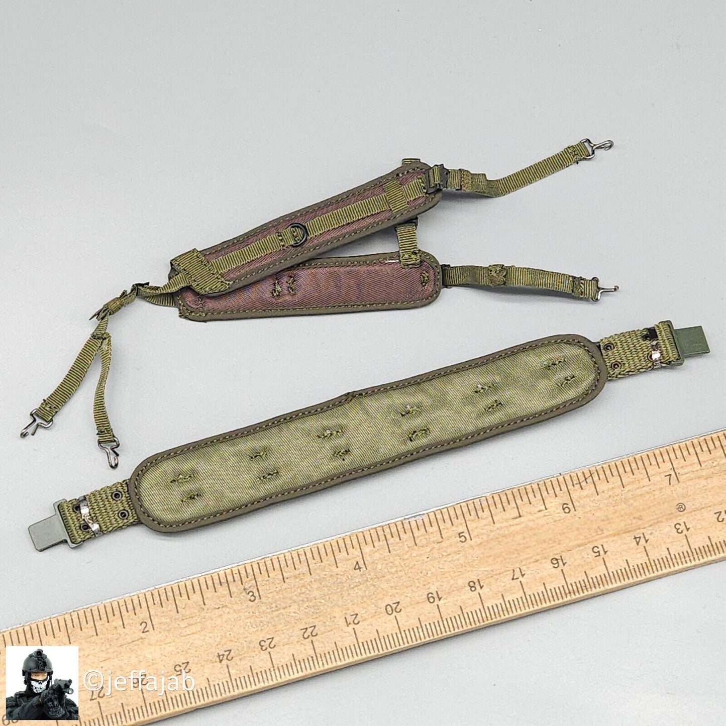 1:6 Soldier Story The Division 2 Agent Caleb Dunne Padded Belt w/ Suspenders