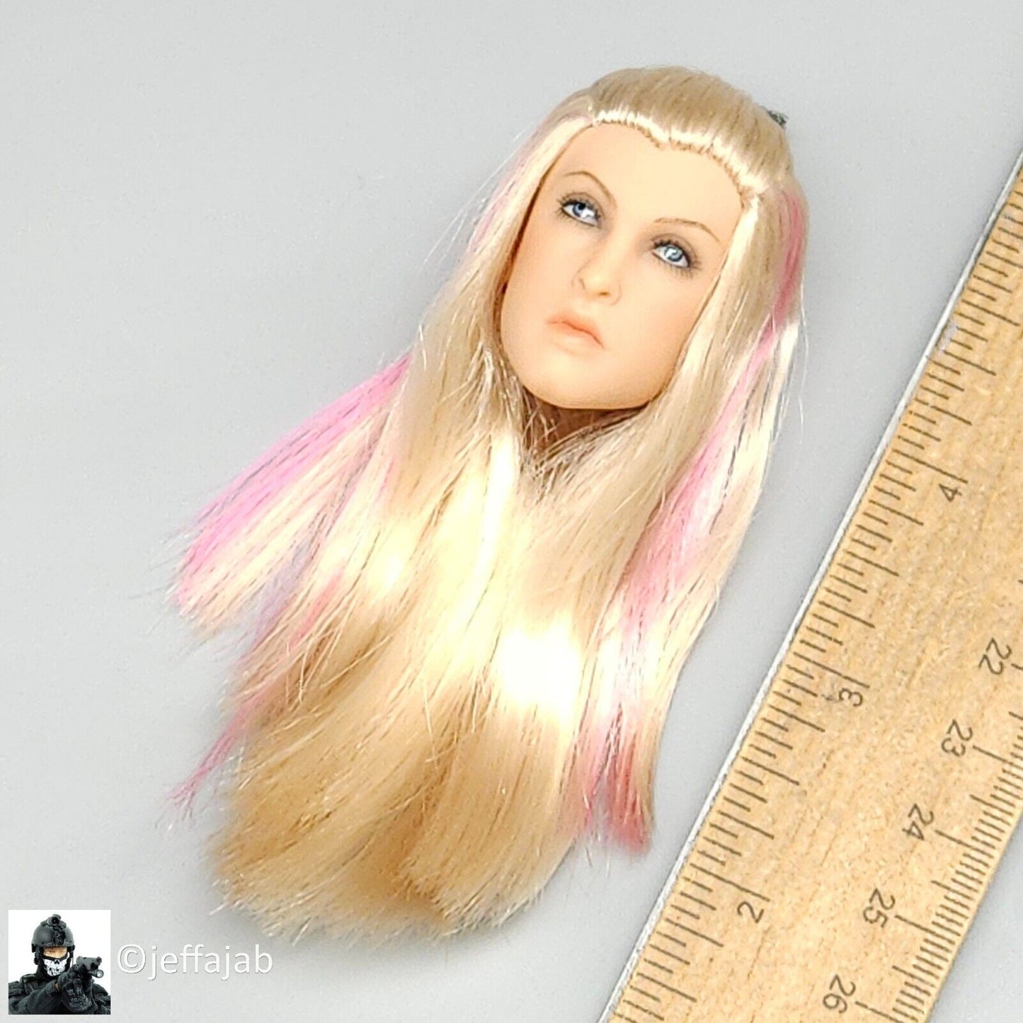 1:6 Triad Toys Dead Cell Iris Branham Female Blond Head Sculpt for 12" Figures