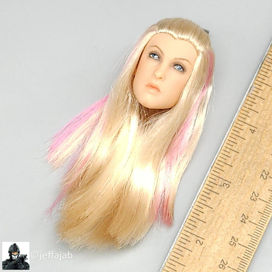 1:6 Triad Toys Dead Cell Iris Branham Female Blond Head Sculpt for 12" Figures
