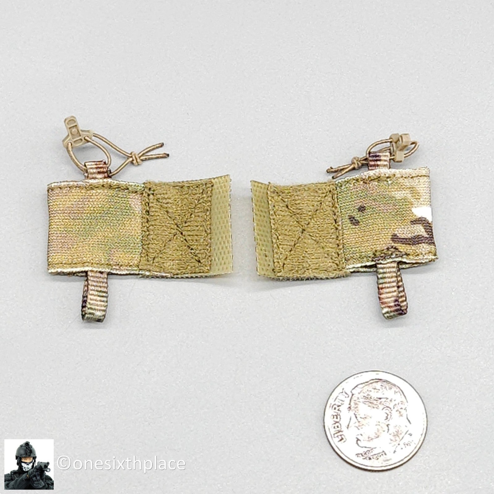 1:6 scale Easy & Simple Coalition Forces British SAS Multicam Radio Pouches