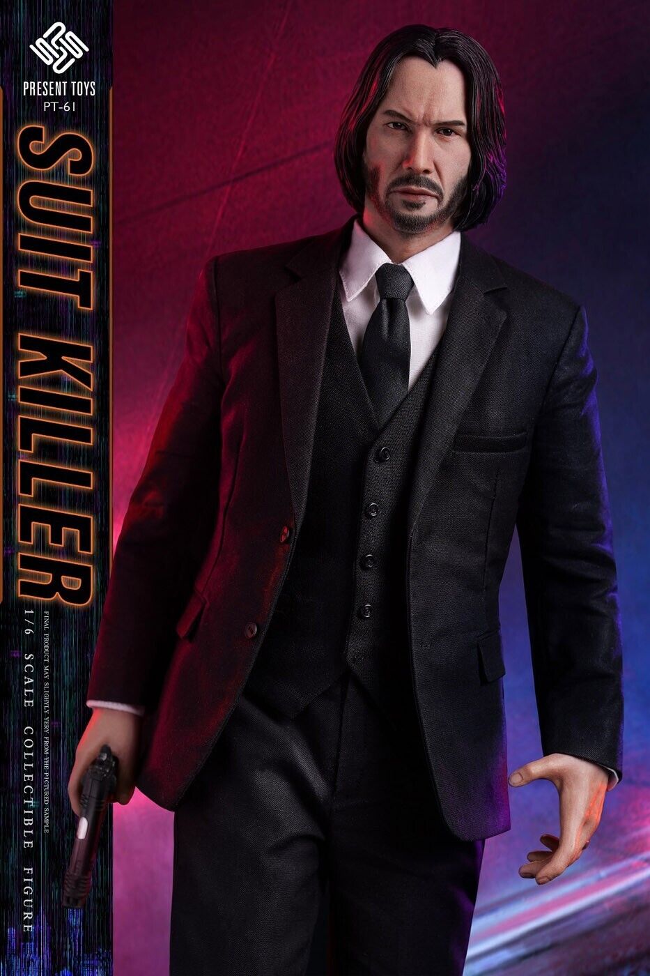 1:6 Present Toys Suit Killer 12" Action Figure John Wick