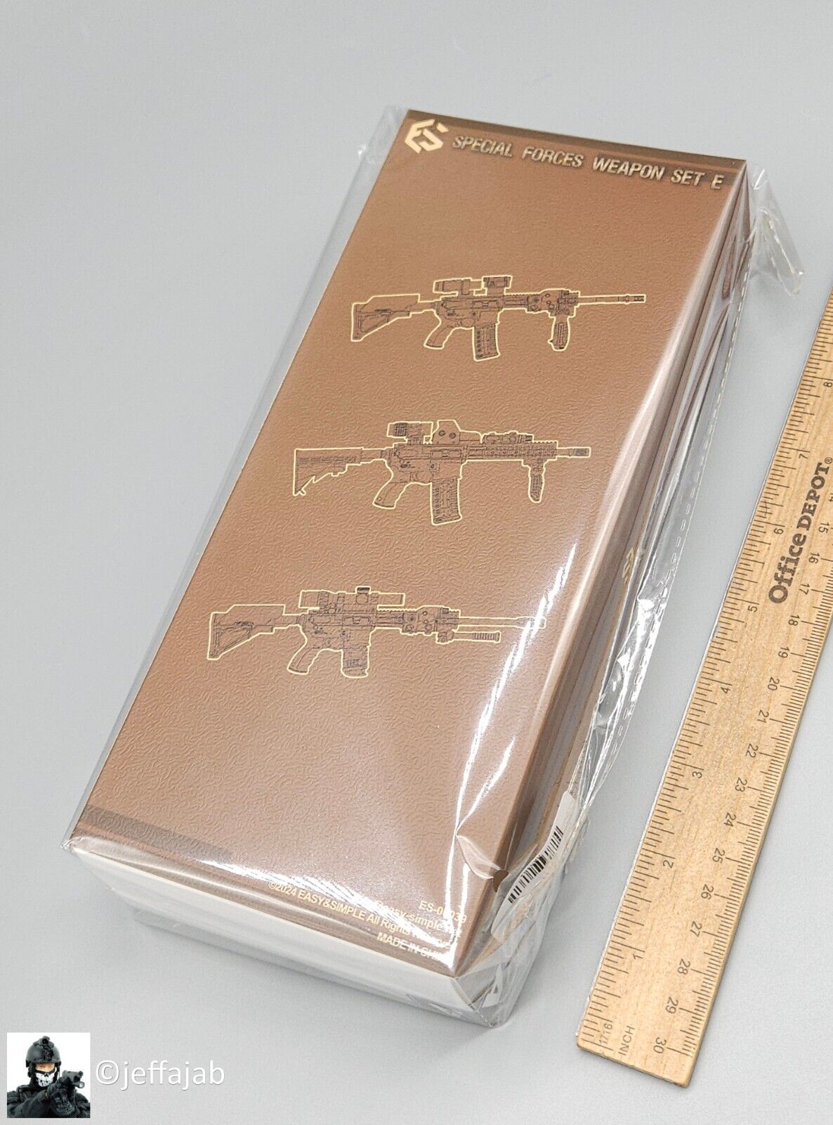 1:6 scale Easy & Simple Special Forces Weapon Set E for 12" Figures 06039D