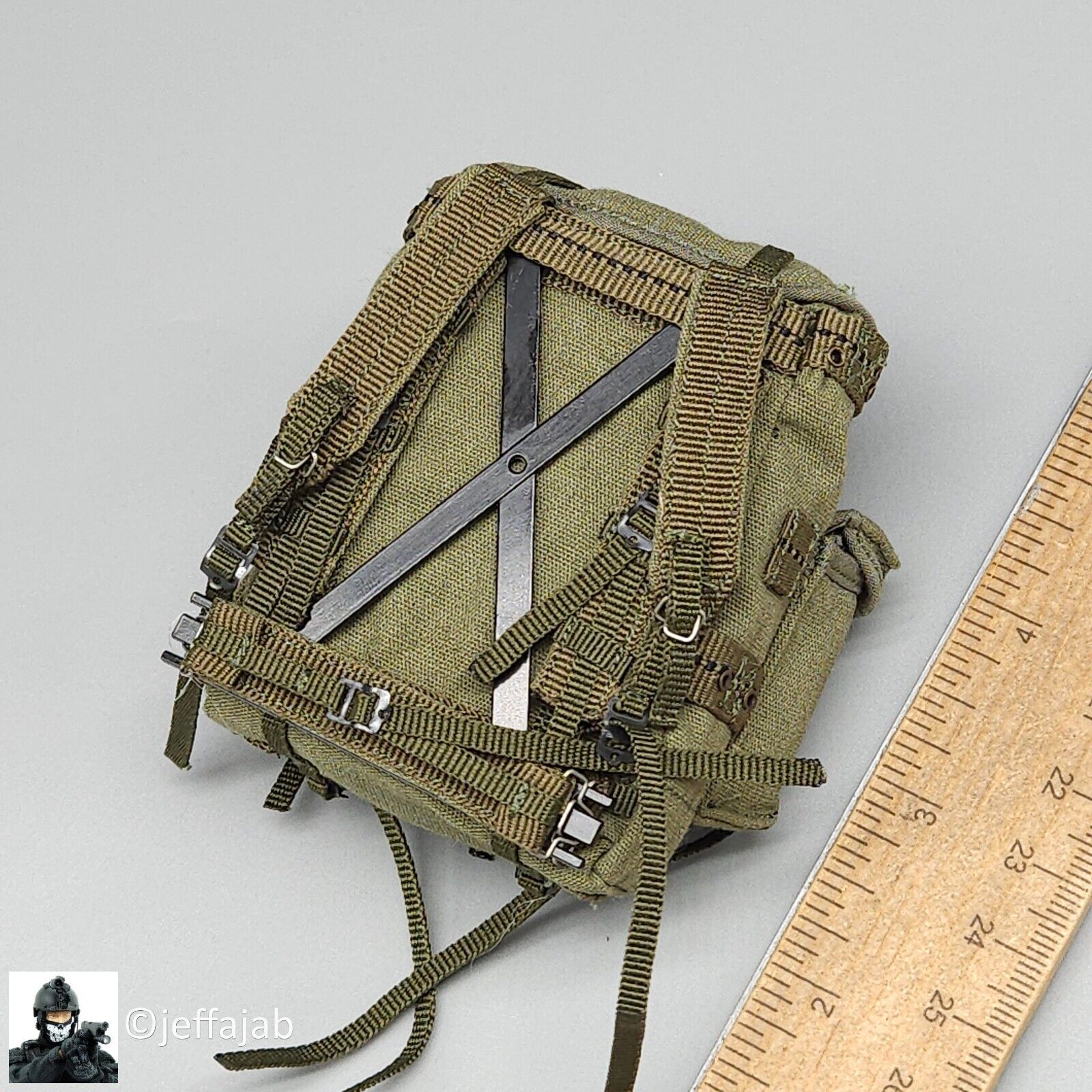 1:6 scale QO Toys Vietnam 101st Airborne Hamburger Hill Rucksack Backpack
