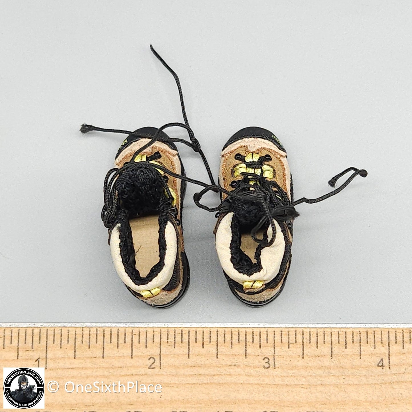 1:6 scale Flagset Female Asolo Hiking Boots (Foot Type) for 12" Figures