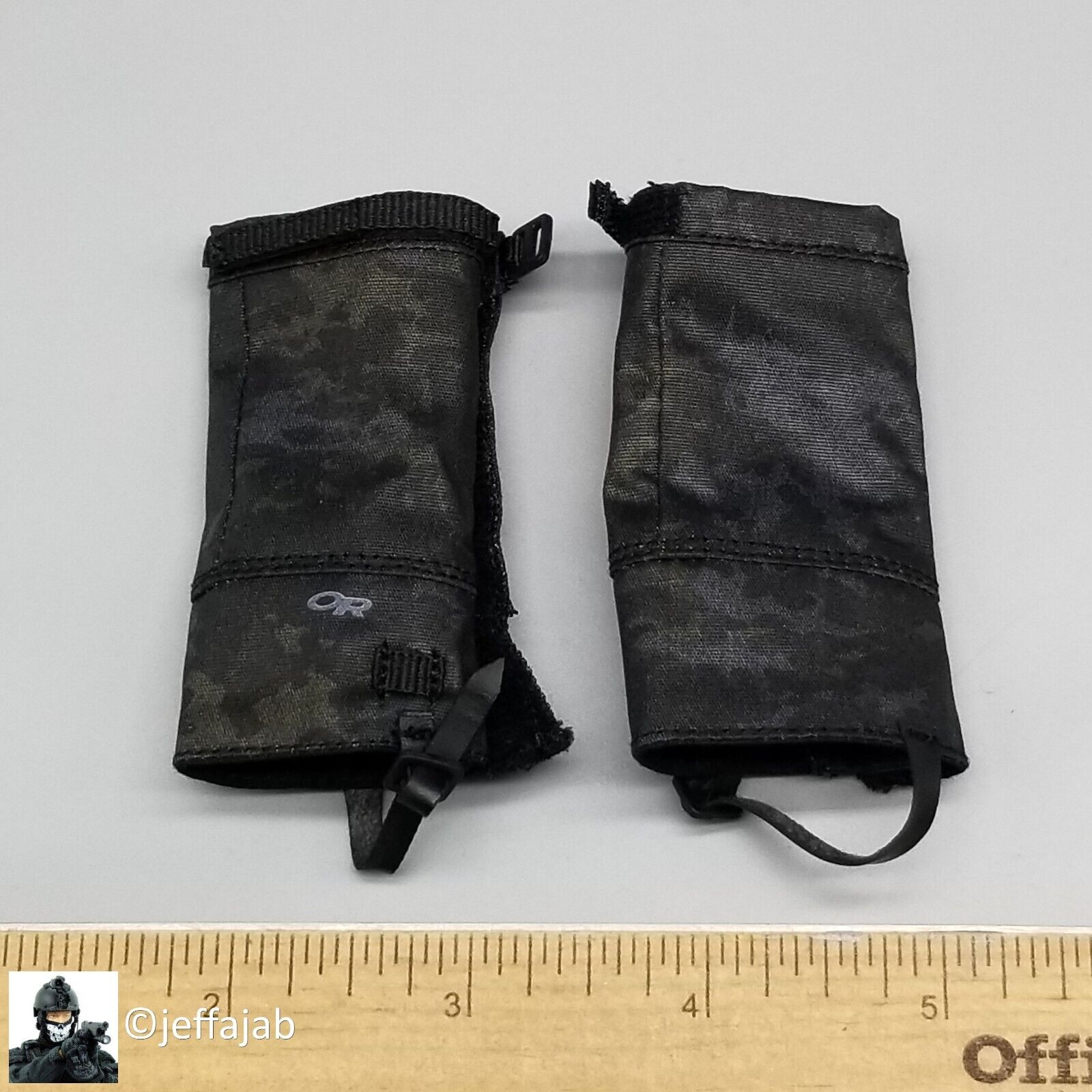 1:6 Easy Simple Recce Element Winter Gaiters Leggings for 12" Figures