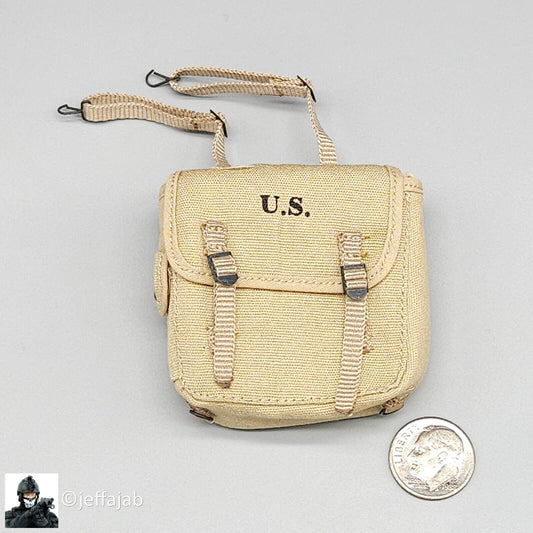 1:6 scale Soldier Story WWII US 101st Airborne Pvt Ryan Musette Bag Backpack