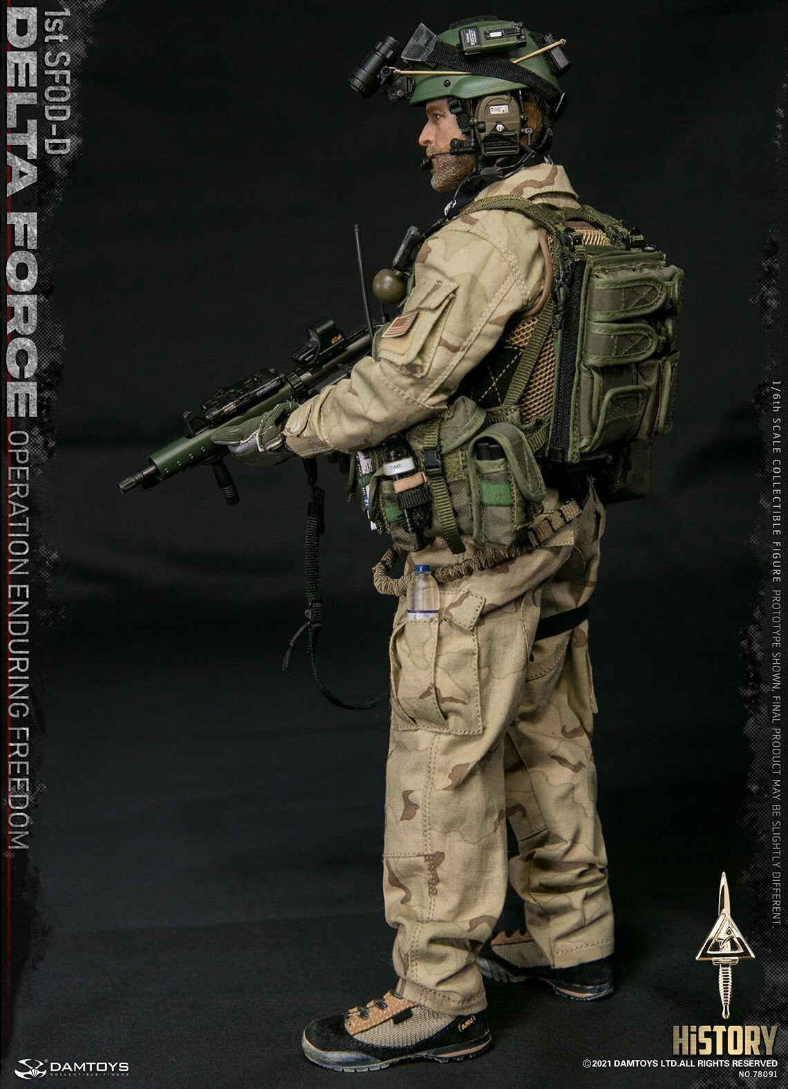 1:6 scale Damtoys 1st SFOD-D Enduring Freedom Retention Lanyard for 12" Figures