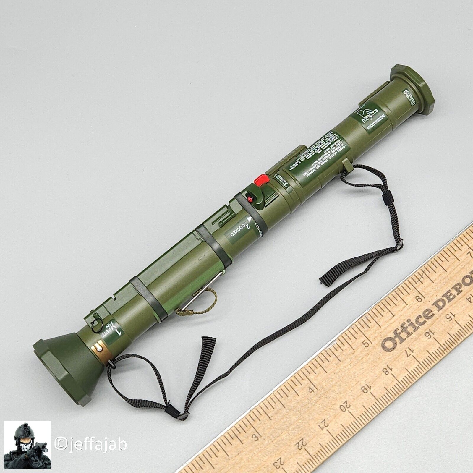 1:6 scale DamToys 75th Ranger Regiment Airborne M136 AT4 Anti-Tank Weapon