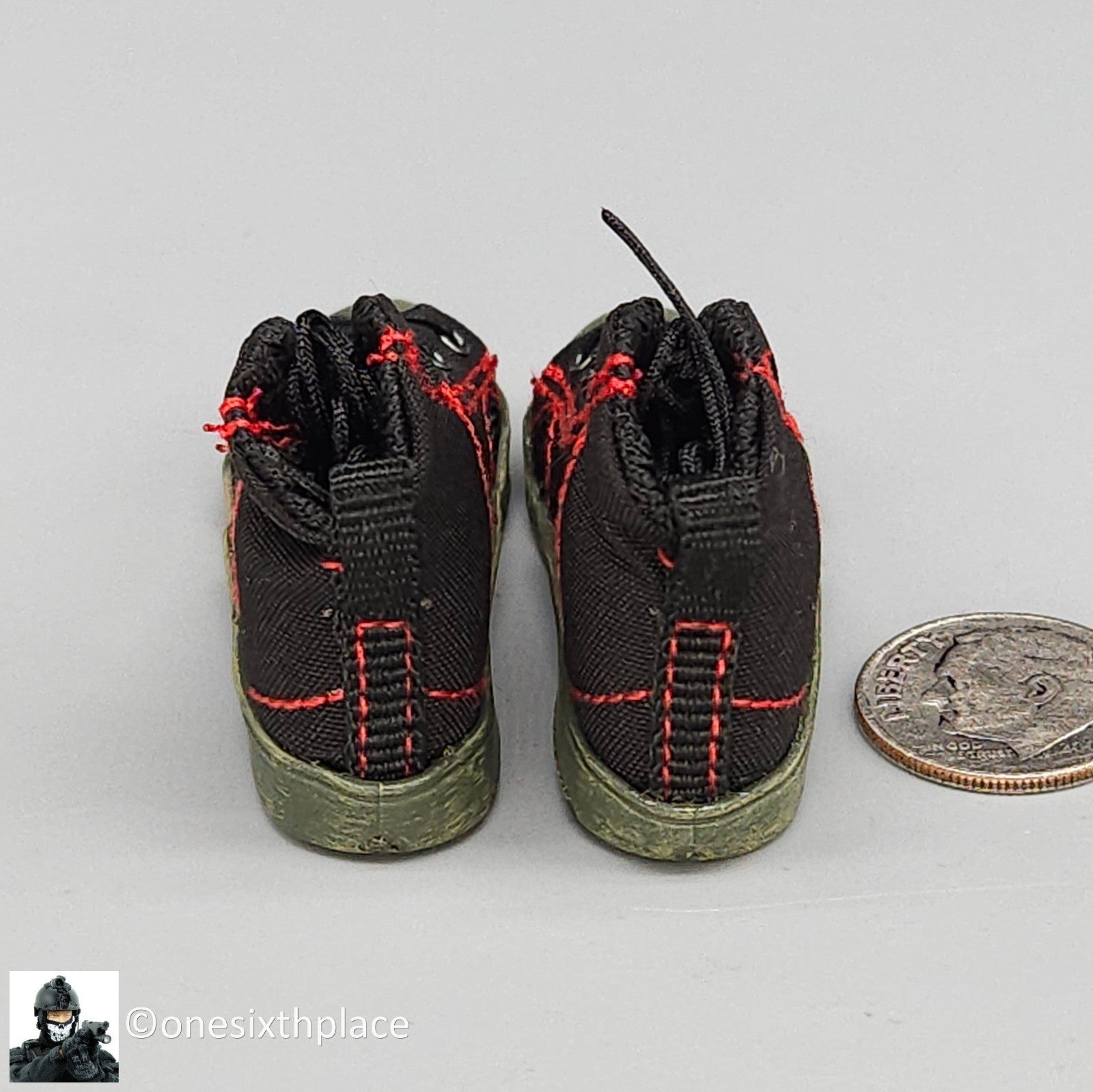 1:6 Easy & Simple ZERT Super Death Squad One Way Ticket Boots for 12" Figures