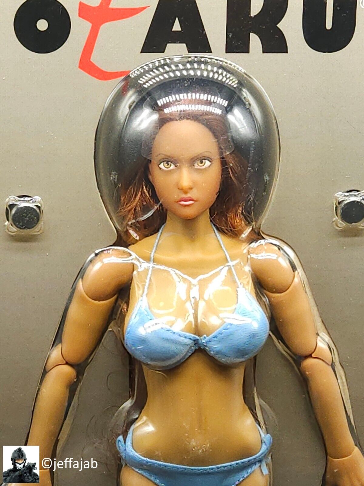 1:6 Triad Toys Female Otaku 1.0 Tan Body w/ Red Hair for 12" Figure READ NOTES