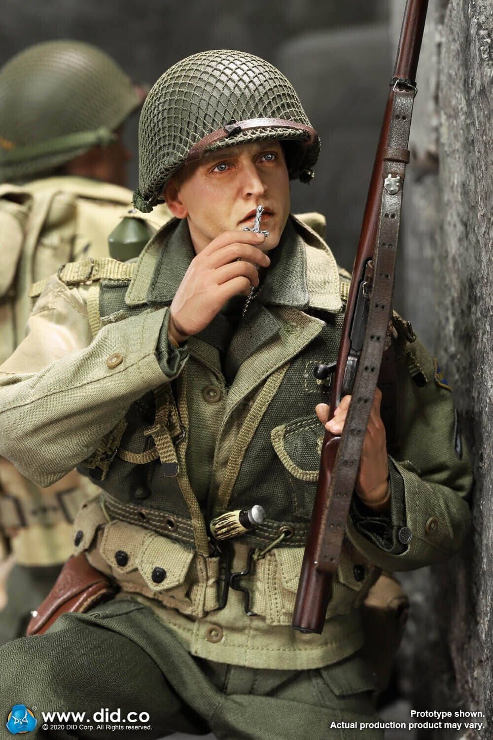 1:6 DiD WWII US 2nd Ranger Sniper Jackson Springfield Rifle for 12" Figures