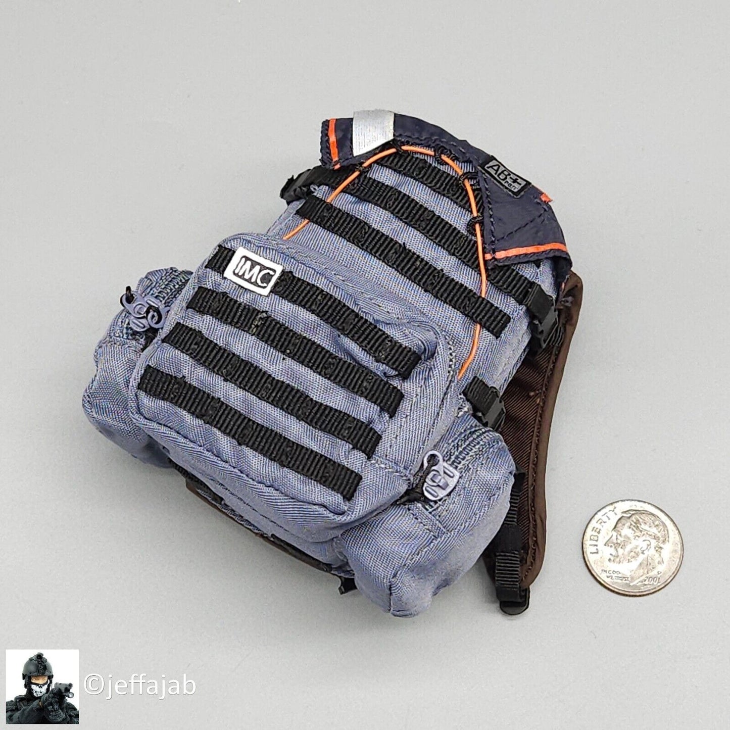1:6 Soldier Story The Division 2 Agent Brian Johnson Backpack for 12" Figures