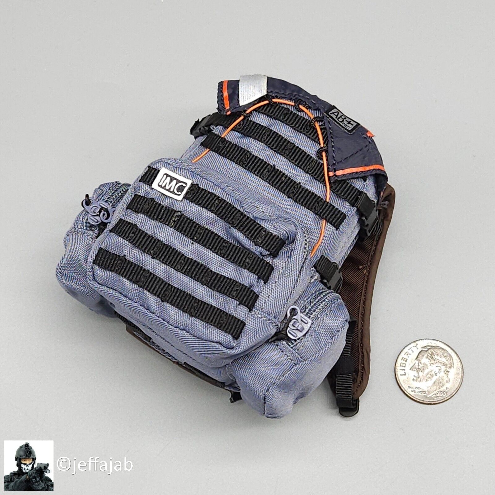 1:6 Soldier Story The Division 2 Agent Brian Johnson Backpack for 12" Figures