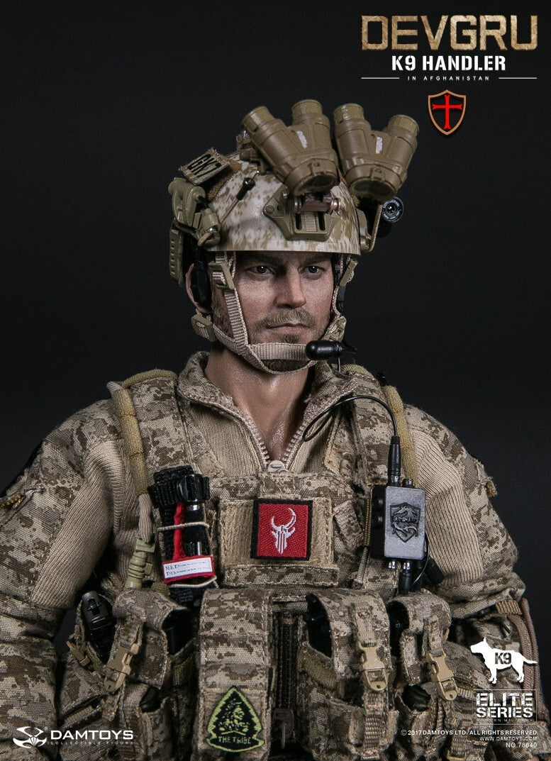 1:6 DamToys DEVGRU K9 Handler AOR1 6094 Slick Plate Carrier for 12" Figures