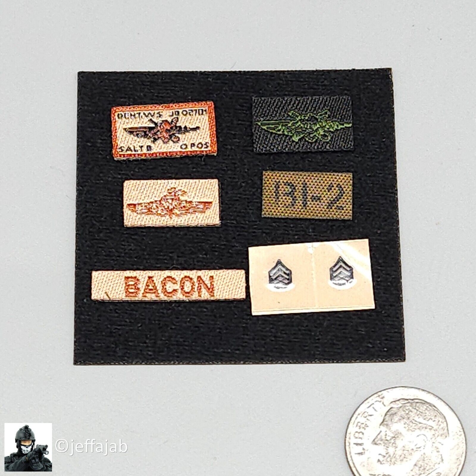 1:6 scale Easy & Simple USMC 26th MEU Patches for 12" Figures